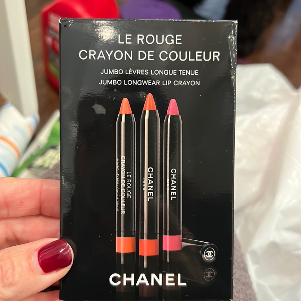 Set of 3 Chanel Lip Crayons